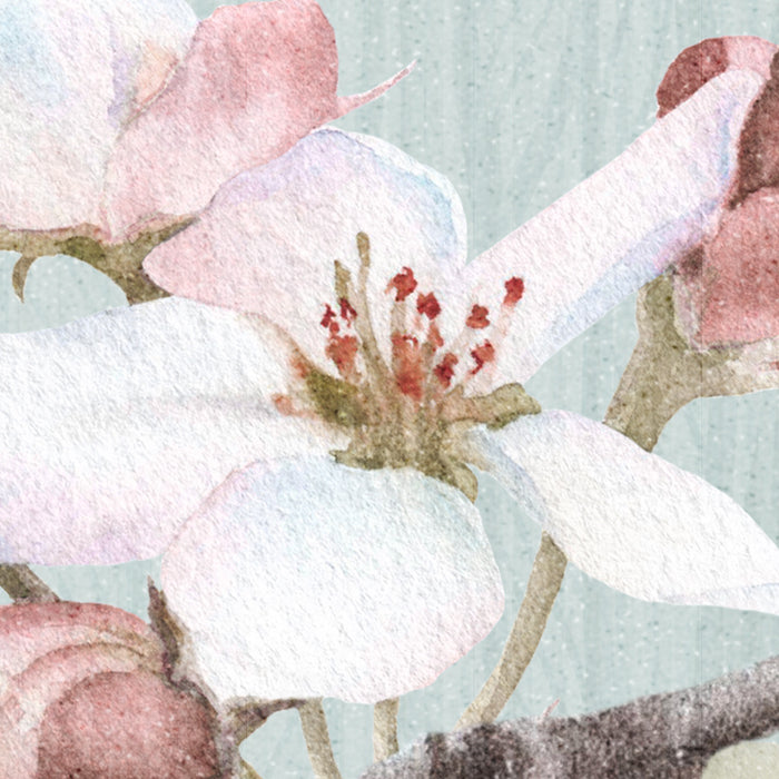Komar NEU | Digitaldruck Vlies Fototapete - Apple Blossom - Größe 300 x 250 cm