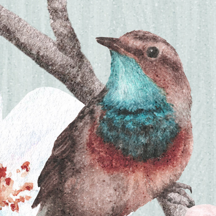 Komar NEU | Digitaldruck Vlies Fototapete - Apple Blossom - Größe 300 x 250 cm