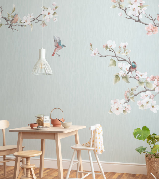 Digitaldruck Vlies Fototapete | Apple Blossom | 300 x 250 cm