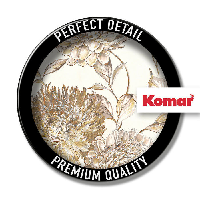 Komar NEU | Digitaldruck Vlies Fototapete - Vintage Chrysanthemum - Größe 200 x 250 cm