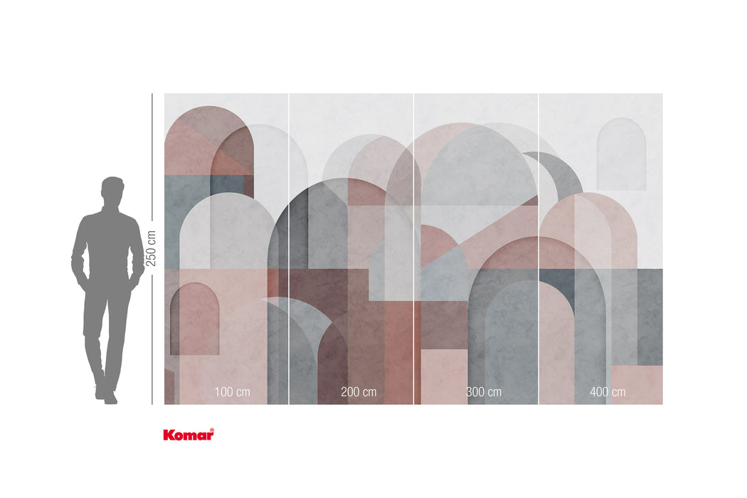 Komar NEU | Digitaldruck Vlies Fototapete - Archway - Größe 400 x 250 cm