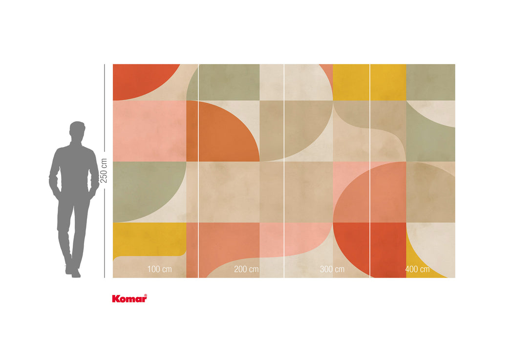 Komar NEU | Digitaldruck Vlies Fototapete - Memory Reserve - Größe 400 x 250 cm