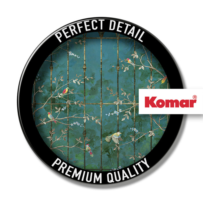 Komar NEU | Digitaldruck Vlies Fototapete - Birdsong Breeze - Größe 400 x 250 cm