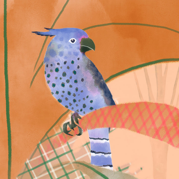 Komar NEU | Digitaldruck Vlies Fototapete - Safari Pattern - Größe 300 x 250 cm