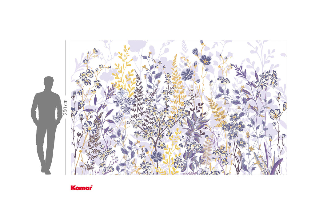 Komar NEU | Digitaldruck Vlies Fototapete - Bloomique - Größe 400 x 250 cm