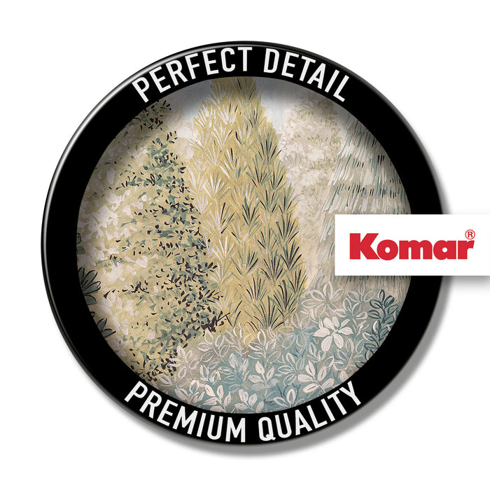 Komar NEU | Digitaldruck Vlies Fototapete - Painted Woods - Größe 400 x 250 cm