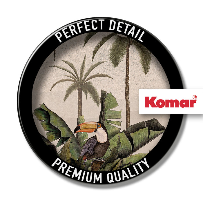 Komar NEU | Digitaldruck Vlies Fototapete - Tiger Jungle - Größe 400 x 250 cm