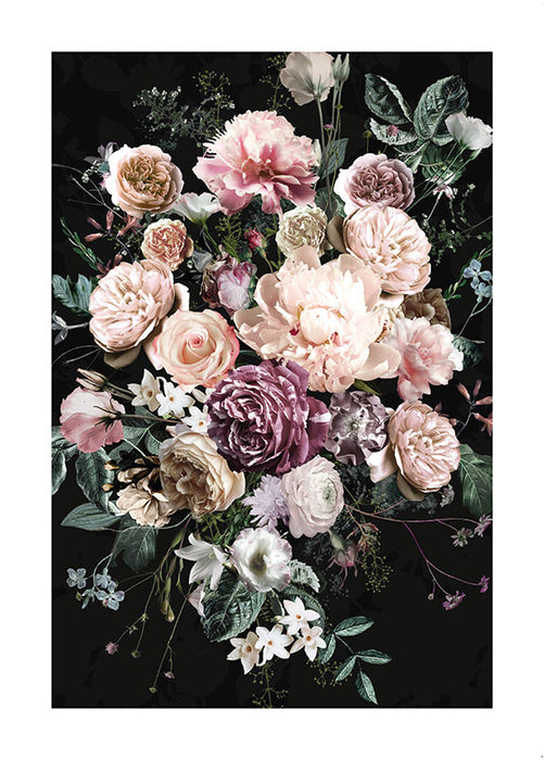 Komar NEU | Wandbild - Charming Bouquet - Größe 40 x 50 cm