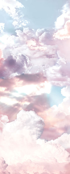 Digitaldruck Vlies Fototapete | Clouds Panel | 100 x 250 cm