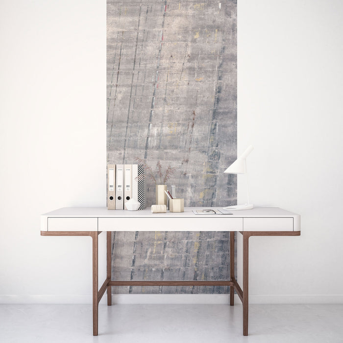 Digitaldruck Vlies Fototapete | Concrete Panel | 100 x 250 cm