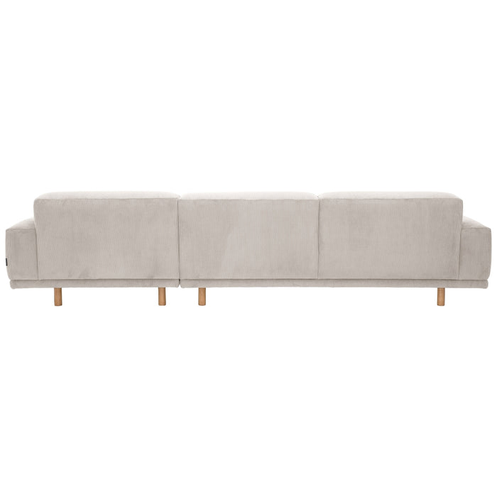 NEU Max Winzer | Penelope | Sofa | Sofa 2,5-Sitzer links / Longchair rechts | Füße Buche Eichefarbig Lackiert (rund)
