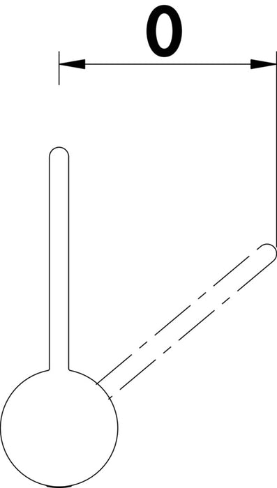Naber Grace, Spültischarmatur, schwarz matt, Hochdruck