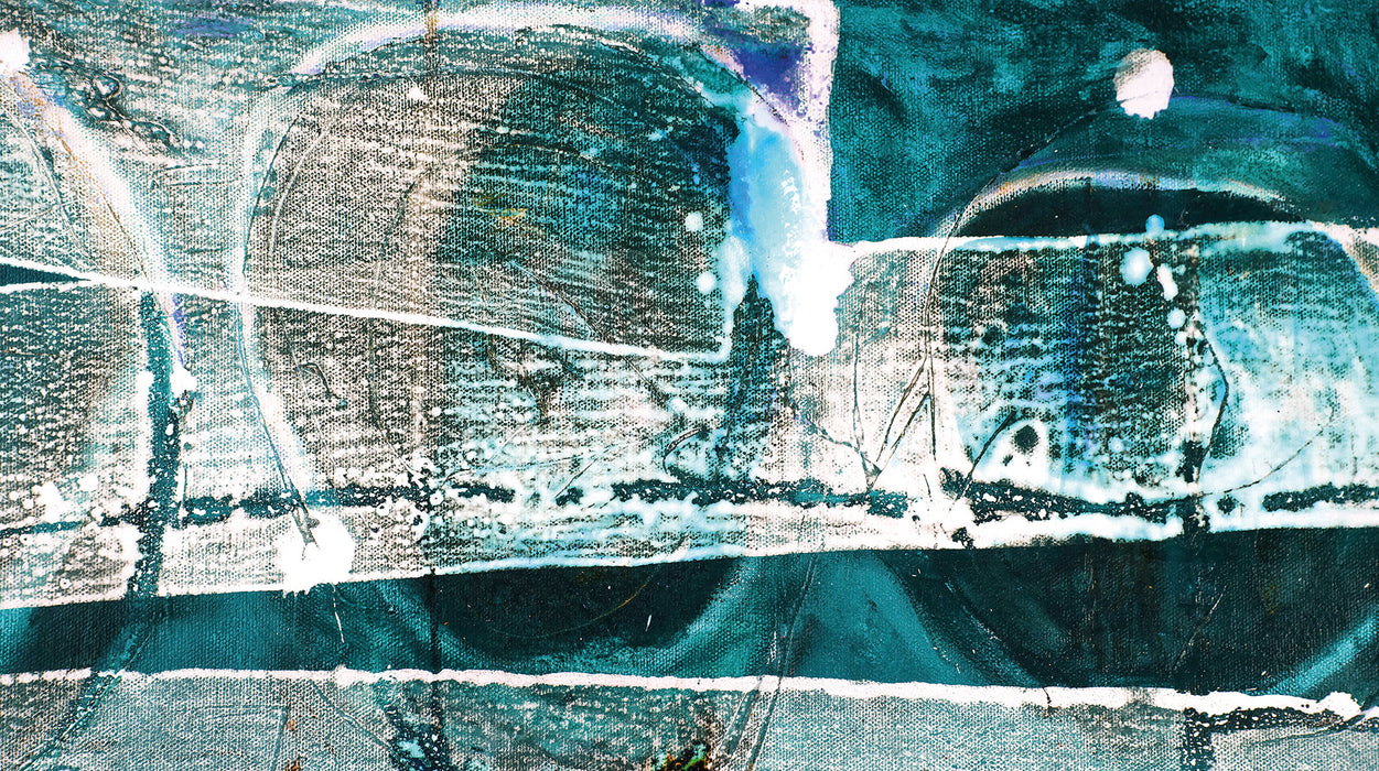 Digitaldruck Vlies Fototapete | Tracks Imbricating | 500 x 280 cm