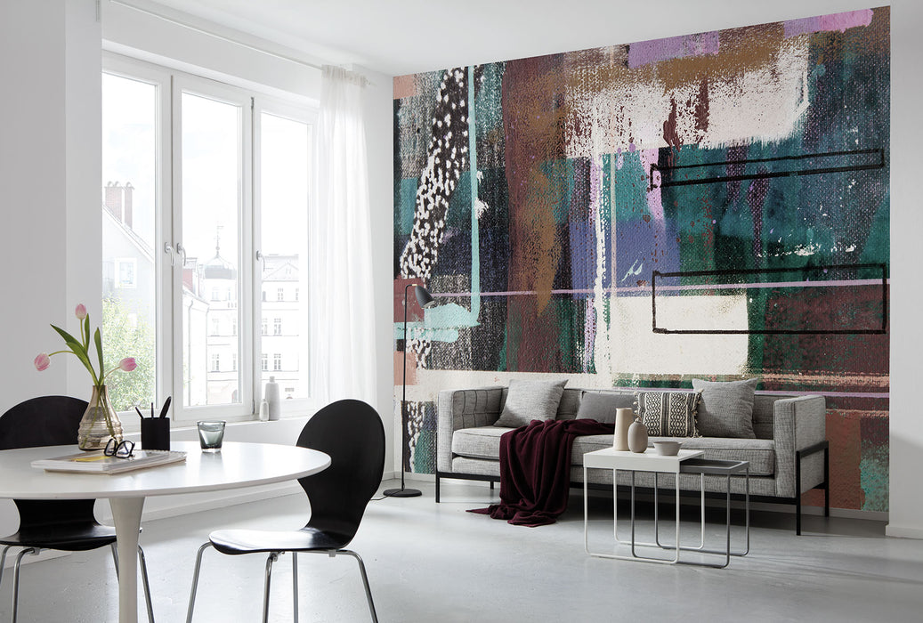 Digitaldruck Vlies Fototapete | Liquids Dripping | 500 x 280 cm