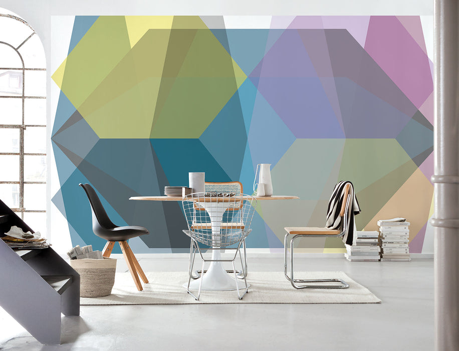 Digitaldruck Vlies Fototapete | Gem Stone Diamond | 400 x 250 cm