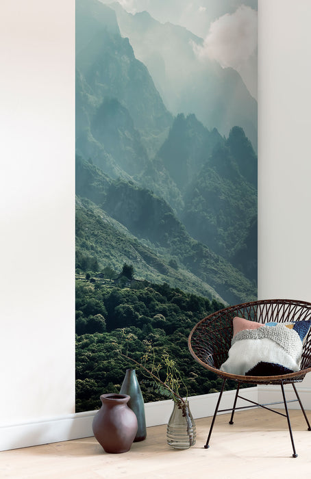Digitaldruck Vlies Fototapete | The Summit Panel | 100 x 250 cm
