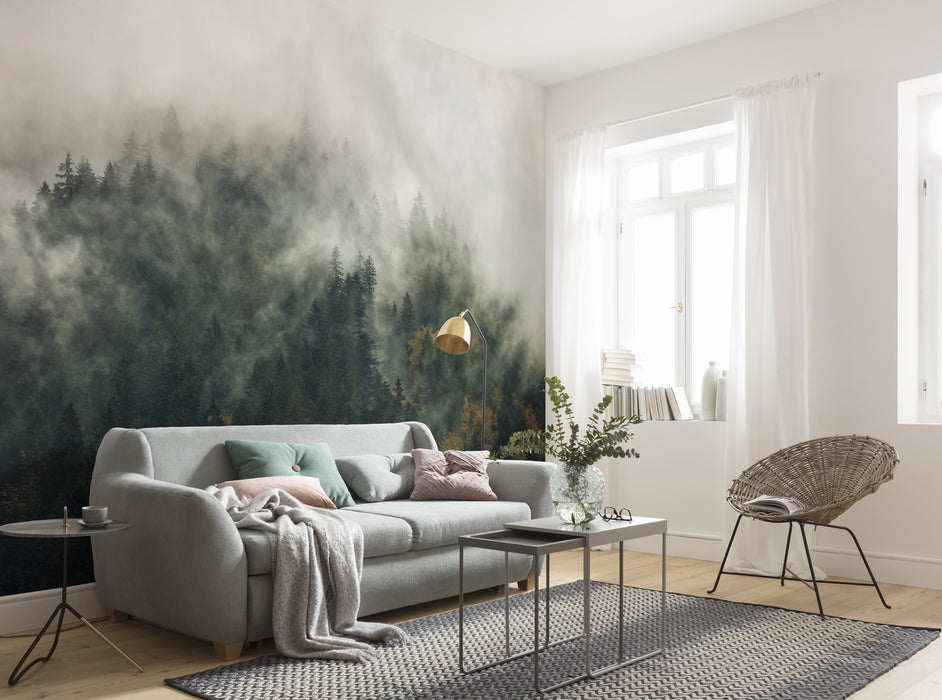 Komar NEU | Digitaldruck Vlies Fototapete - Tales of the Carpthians - Größe 300 x 250 cm