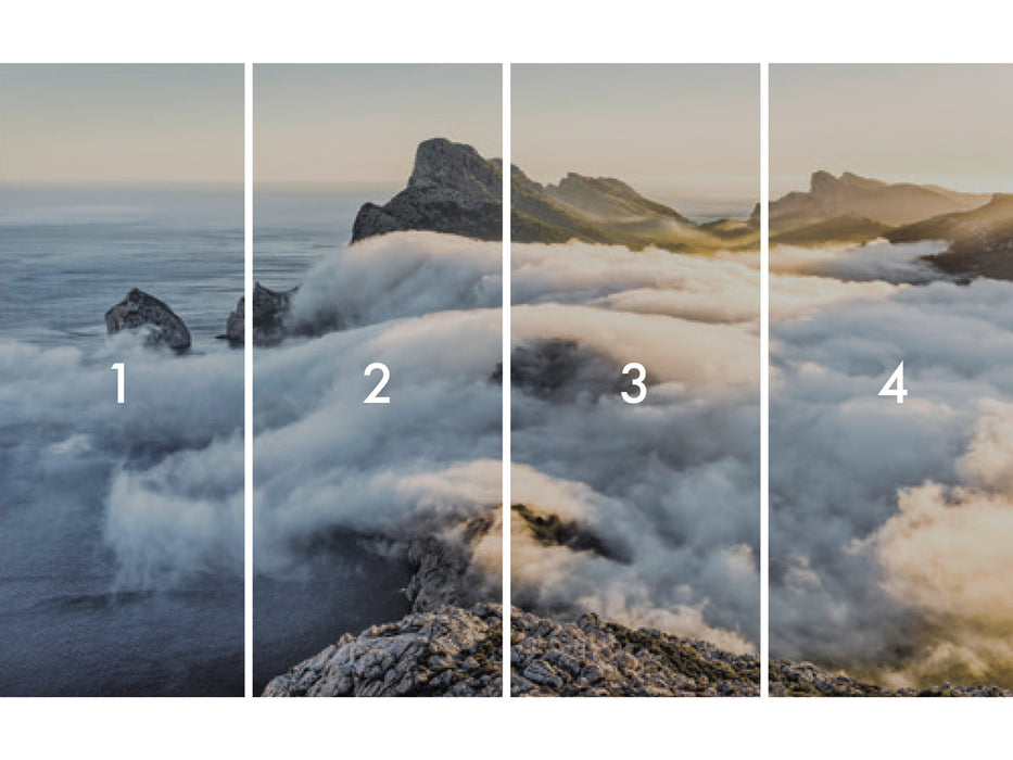 Komar NEU | Digitaldruck Vlies Fototapete - Soul of Light - Größe 400 x 250 cm