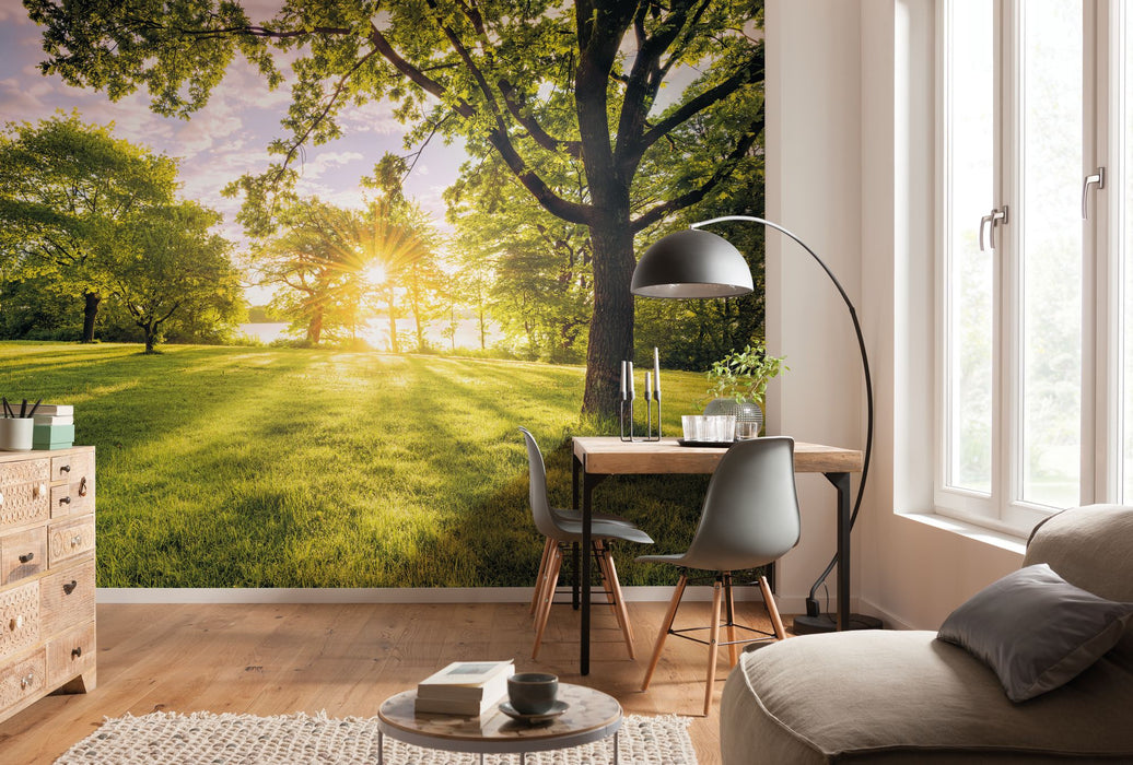 Digitaldruck Vlies Fototapete | Golden Moment | 400 x 250 cm