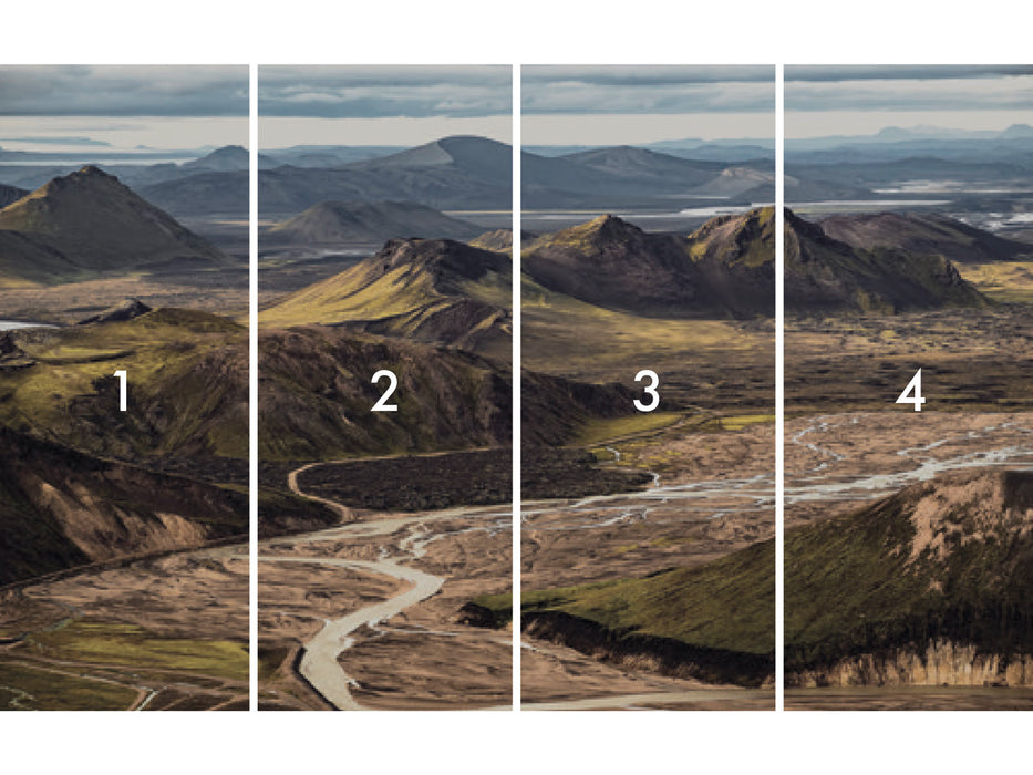 Komar NEU | Digitaldruck Vlies Fototapete - Urwelten - Größe 400 x 250 cm