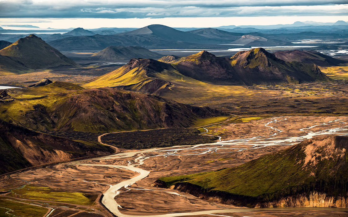 Komar NEU | Digitaldruck Vlies Fototapete - Urwelten - Größe 400 x 250 cm