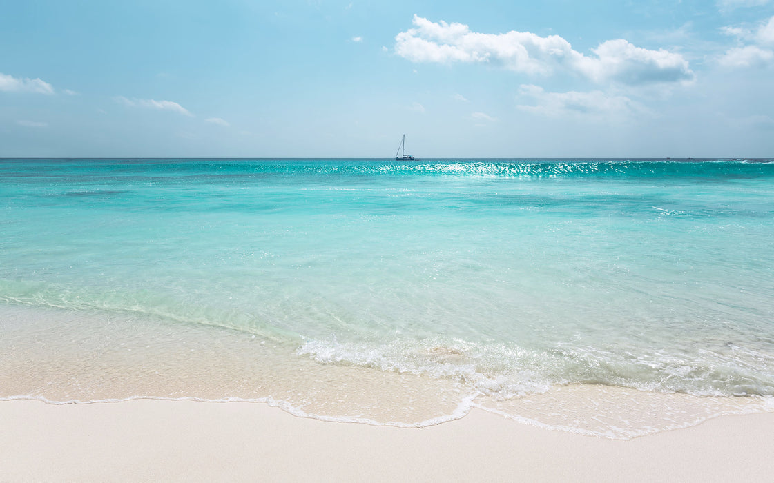 Digitaldruck Vlies Fototapete | Azur Ozean | 400 x 250 cm