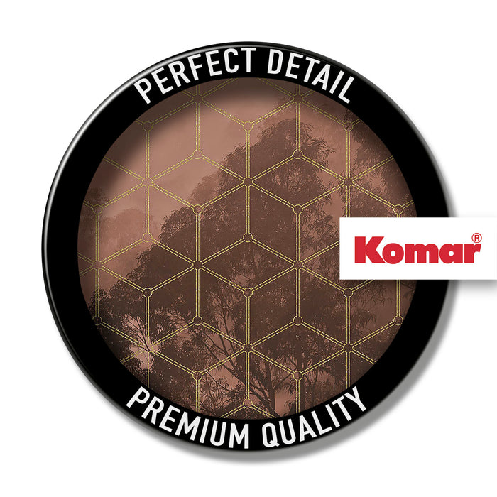 Komar NEU | Digitaldruck Vlies Fototapete - Golden Grid - Größe 200 x 250 cm