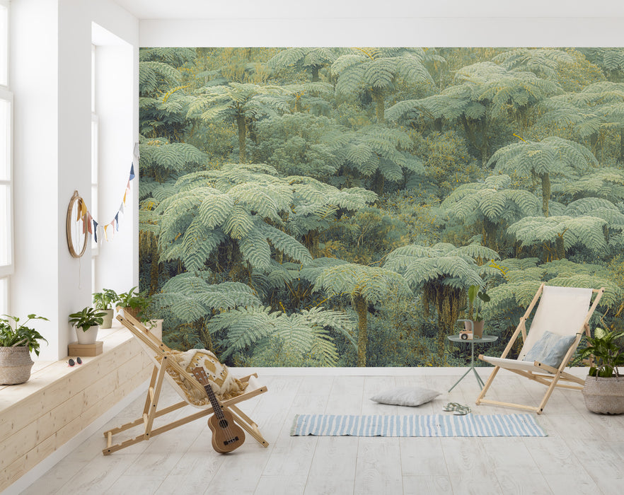 Komar NEU | Digitaldruck Vlies Fototapete - Jungle Lands - Größe 400 x 250 cm
