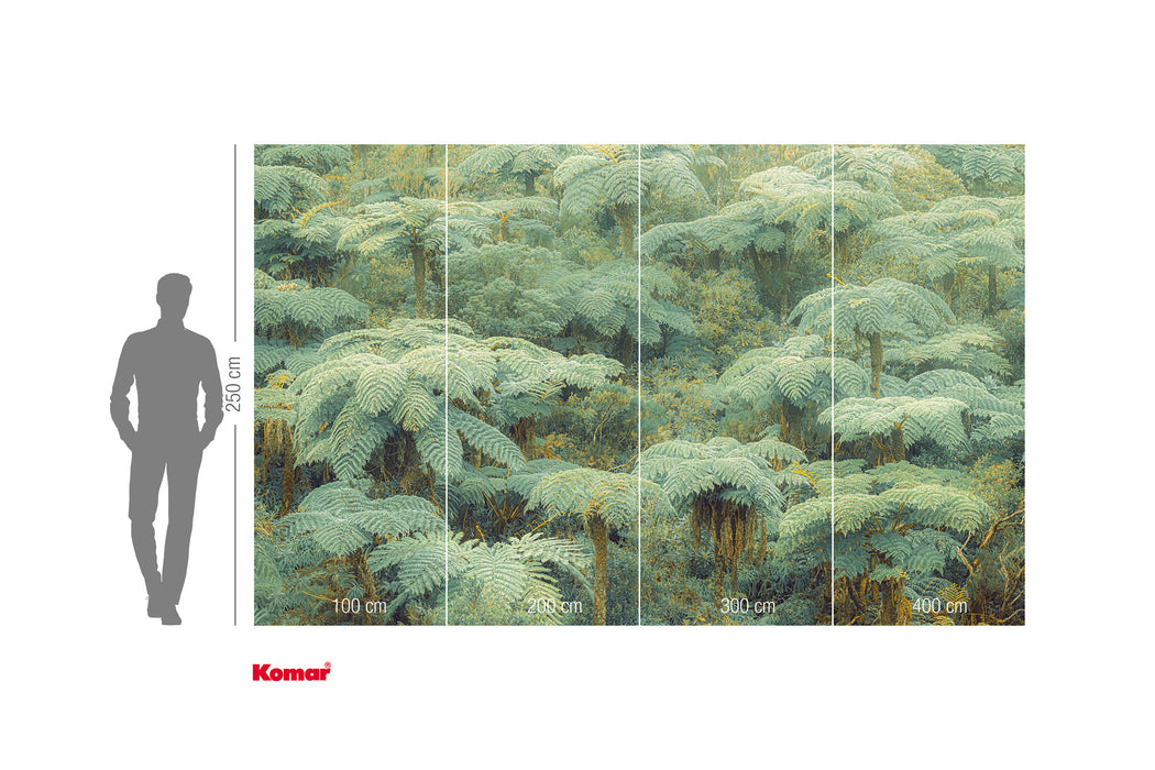 Komar NEU | Digitaldruck Vlies Fototapete - Jungle Lands - Größe 400 x 250 cm