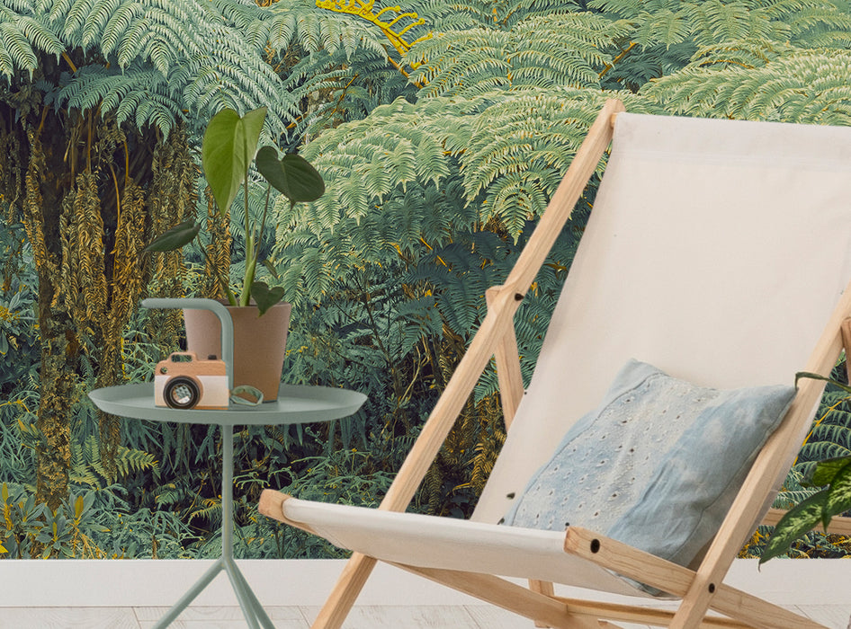 Komar NEU | Digitaldruck Vlies Fototapete - Jungle Lands - Größe 400 x 250 cm