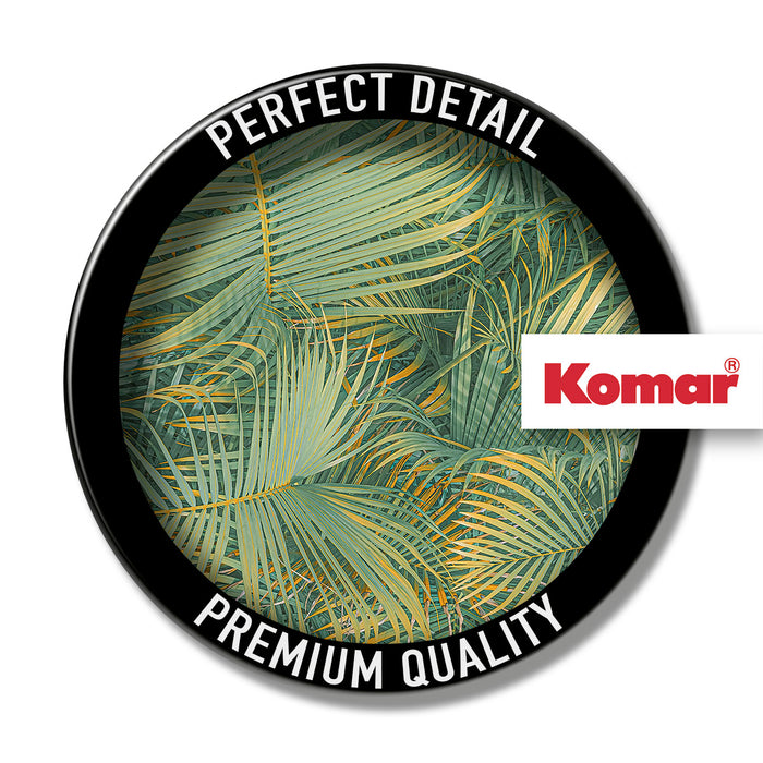 Komar NEU | Digitaldruck Vlies Fototapete - Neon Fern - Größe 200 x 250 cm