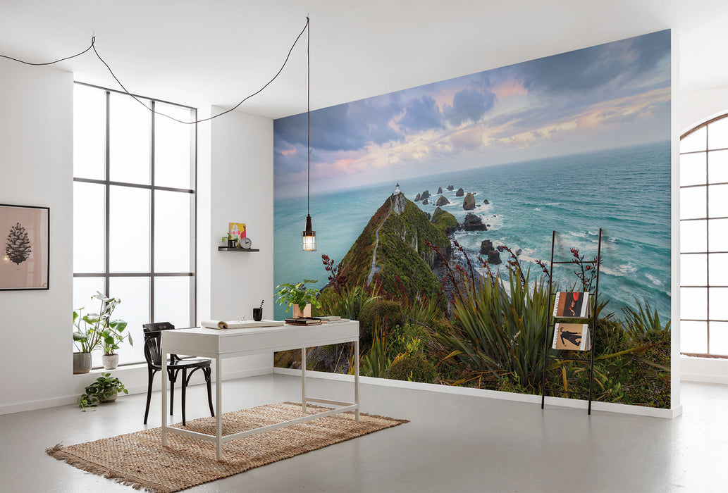 Digitaldruck Vlies Fototapete | Stormy Sea | 400 x 250 cm