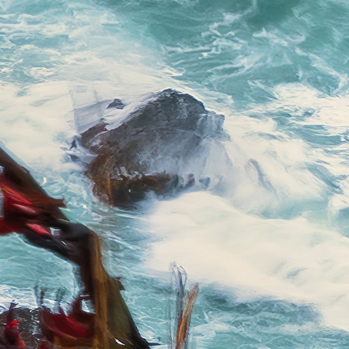 Komar NEU | Digitaldruck Vlies Fototapete - Stormy Sea - Größe 400 x 250 cm