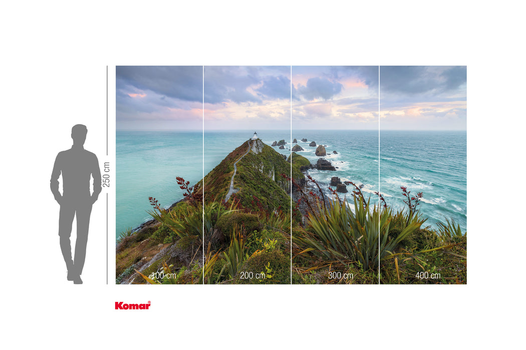 Komar NEU | Digitaldruck Vlies Fototapete - Stormy Sea - Größe 400 x 250 cm