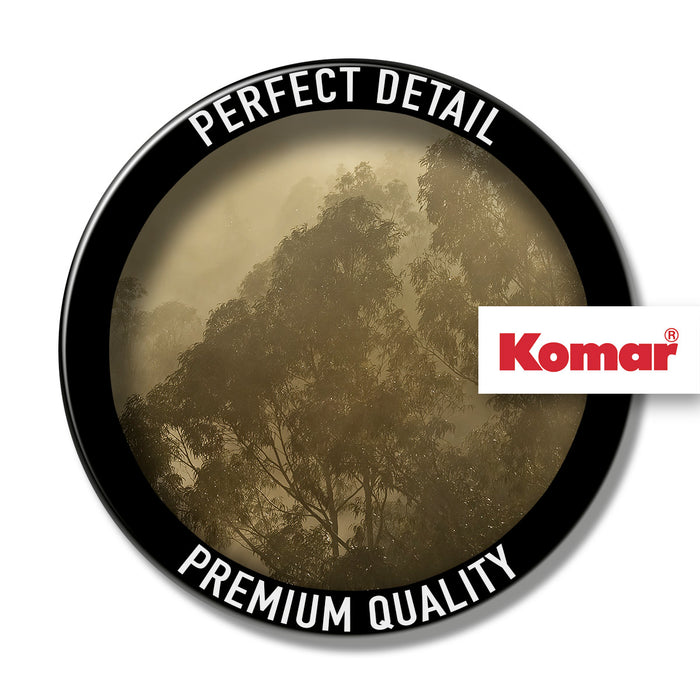 Komar NEU | Digitaldruck Vlies Fototapete - Foggy Sunshine - Größe 400 x 250 cm