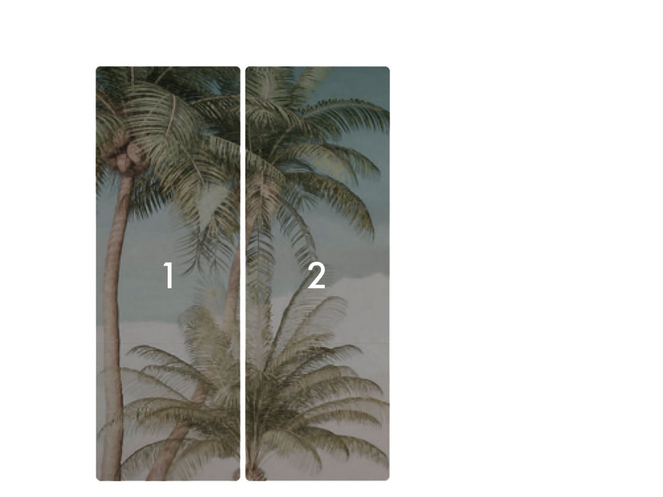 Digitaldruck Vlies Fototapete | Palm Oasis | 200 x 280 cm