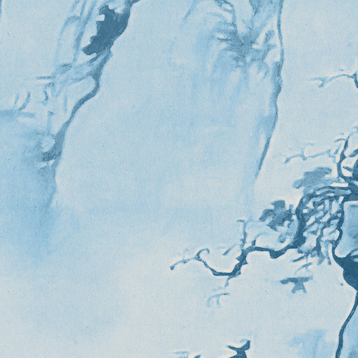 Digitaldruck Vlies Fototapete | Blue China | 200 x 280 cm