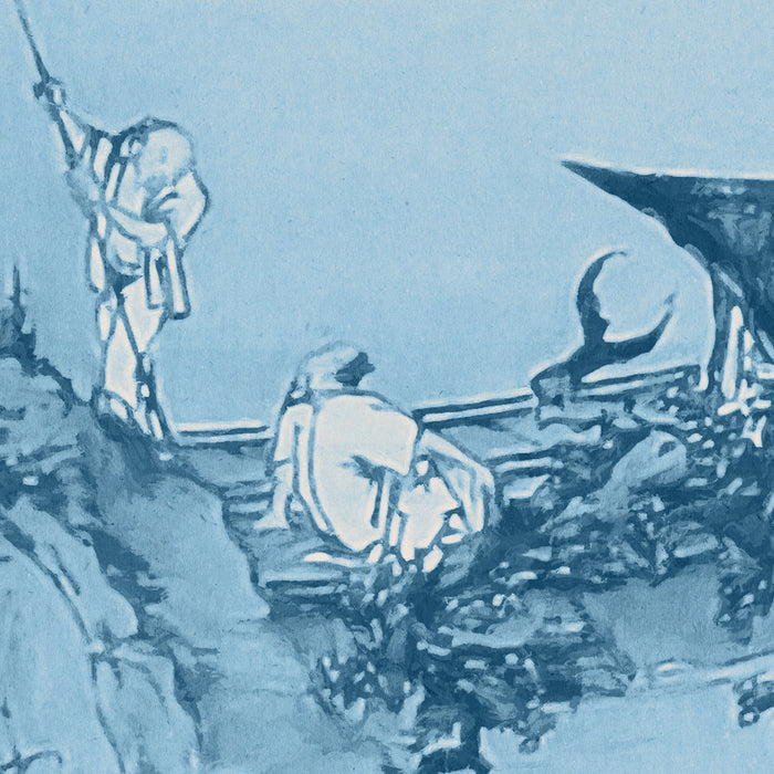 Digitaldruck Vlies Fototapete | Blue China | 200 x 280 cm