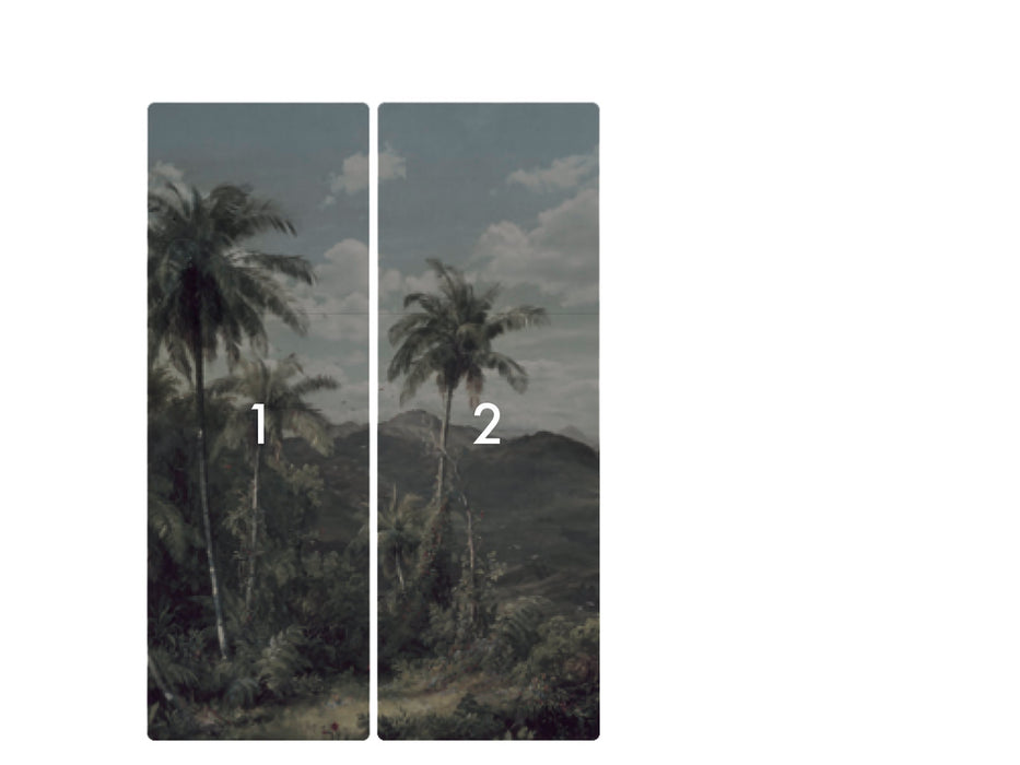 Digitaldruck Vlies Fototapete | The Exotic Land | 200 x 280 cm