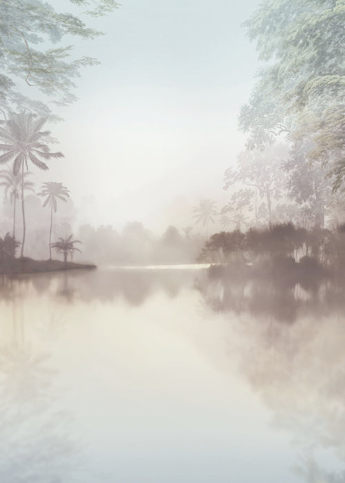 Digitaldruck Vlies Fototapete | Lac Tropical Pure | 200 x 280 cm