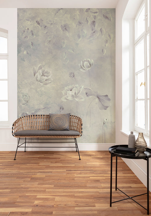 Digitaldruck Vlies Fototapete | Water Lily | 200 x 280 cm