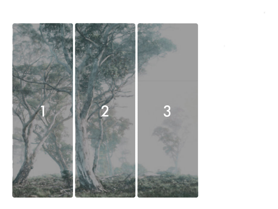 Digitaldruck Vlies Fototapete | Magic Trees | 300 x 280 cm