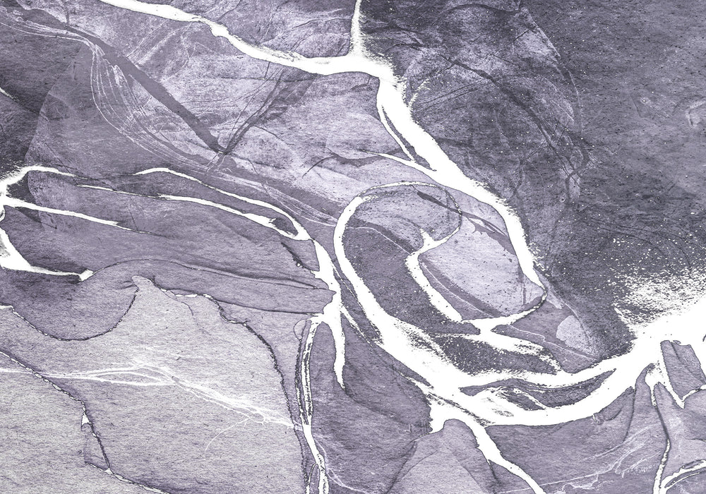 Digitaldruck Vlies Fototapete | Ink Blue Fluid | 300 x 280 cm