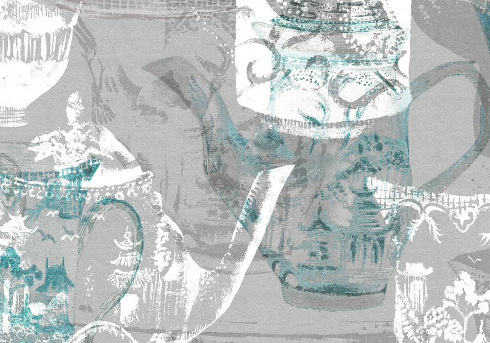 Digitaldruck Vlies Fototapete | Tableware | 300 x 280 cm