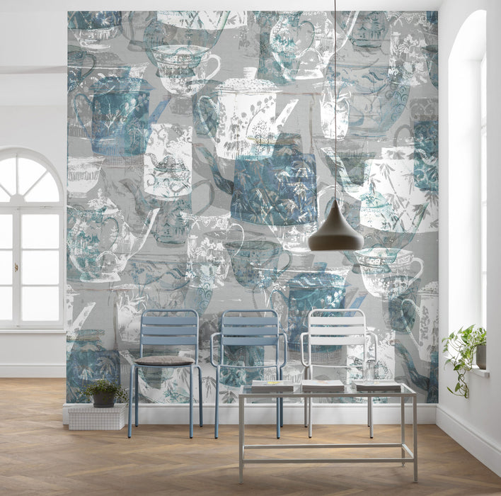 Digitaldruck Vlies Fototapete | Tableware | 300 x 280 cm