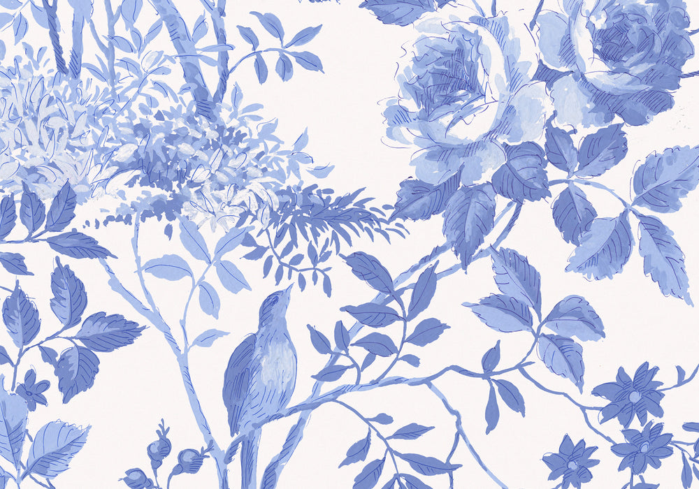 Digitaldruck Vlies Fototapete | Charming Bloom | 300 x 280 cm
