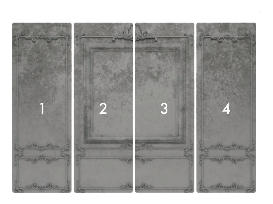 Digitaldruck Vlies Fototapete | Patina Panels | 400 x 280 cm