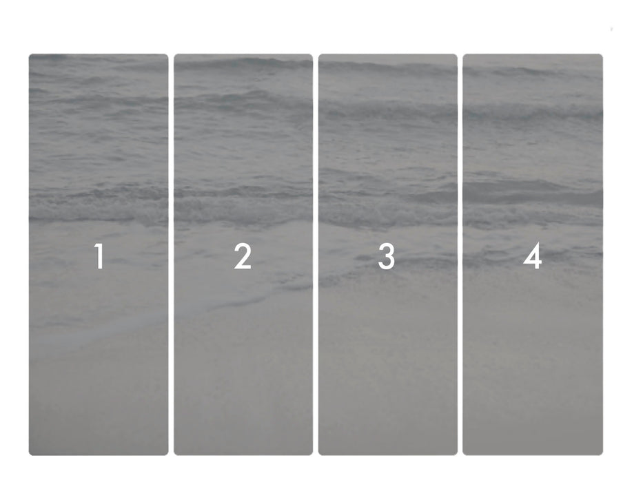 Digitaldruck Vlies Fototapete | Silver Beach | 400 x 280 cm