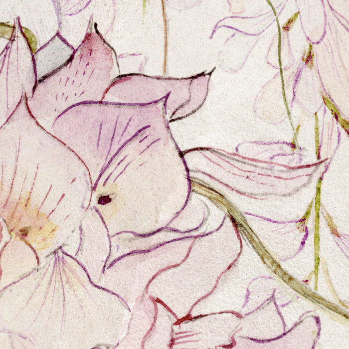 Digitaldruck Vlies Fototapete | Wisteria | 400 x 280 cm