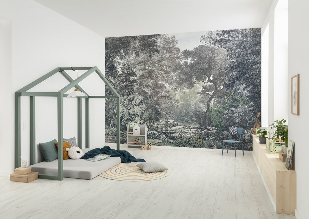 Digitaldruck Vlies Fototapete | Fairytale Forest | 400 x 280 cm